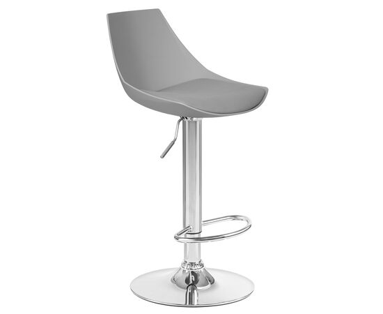 Стул барный DOBRIN ROCKY, серый, Вариант: серый, изображение 2 | Интернет магазин мебели и декора LifeDekor