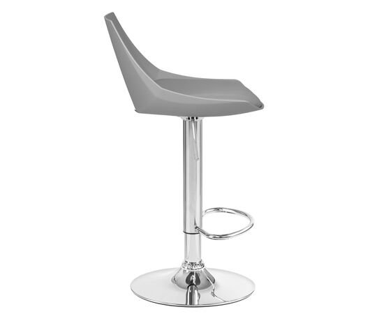 Стул барный DOBRIN ROCKY, серый, Вариант: серый, изображение 3 | Интернет магазин мебели и декора LifeDekor