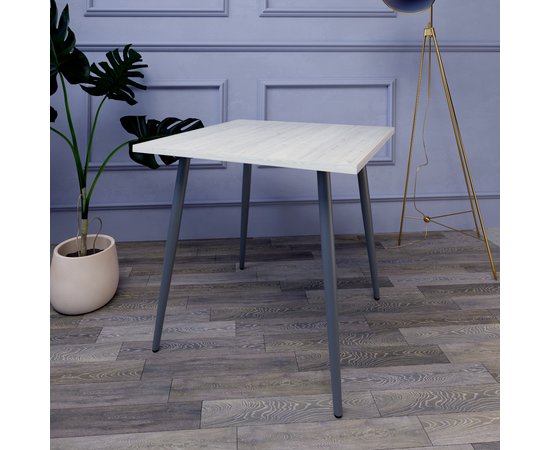 Стол Бруно, Маренго серый/Наоми, изображение 2 | Интернет магазин мебели и декора LifeDekor