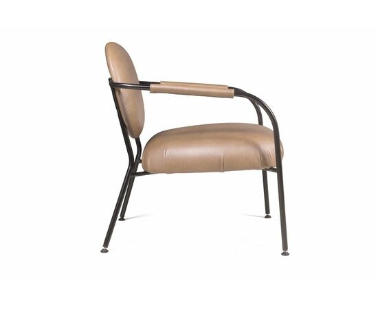 Лаунж кресло EGO, искусственная кожа, бежевый, изображение 4 | Интернет магазин мебели и декора LifeDekor