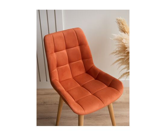 Стул деревянный Челси 360 терракотовый (zd 432) / светлое дерево np, изображение 8 | Интернет магазин мебели и декора LifeDekor