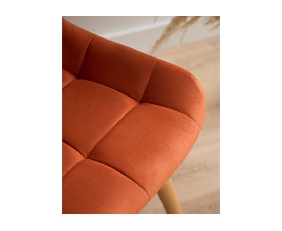 Стул деревянный Челси 360 терракотовый (zd 432) / светлое дерево np, изображение 9 | Интернет магазин мебели и декора LifeDekor