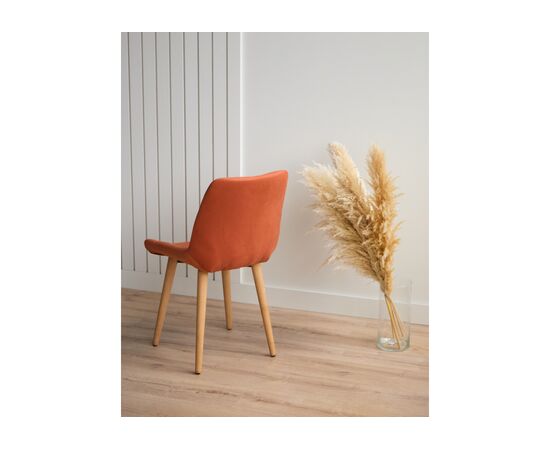 Стул деревянный Челси 360 терракотовый (zd 432) / светлое дерево np, изображение 10 | Интернет магазин мебели и декора LifeDekor