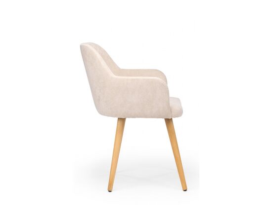 Стул деревянный Инфини 360 латте (ocean 003) / светлое дерево, изображение 4 | Интернет магазин мебели и декора LifeDekor