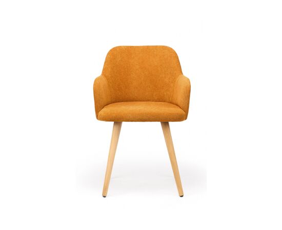 Стул деревянный Инфини 360 терракота (ocean 015) / светлое дерево, изображение 4 | Интернет магазин мебели и декора LifeDekor