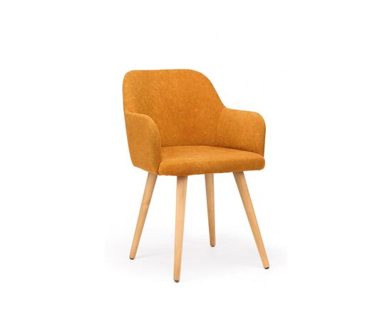 Стул деревянный Инфини терракота (ocean 015) / светлое дерево | Интернет магазин мебели и декора LifeDekor