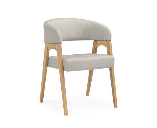 Стул деревянный Невада 1 натуральное дерево / ткань 135 | Интернет магазин мебели и декора LifeDekor