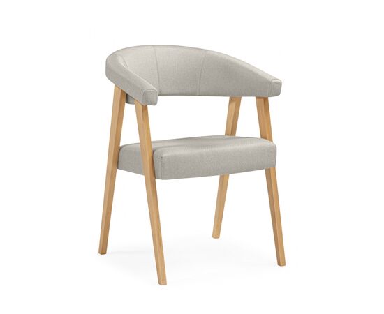 Стул деревянный Невада 2 натуральное дерево / ткань 135 | Интернет магазин мебели и декора LifeDekor