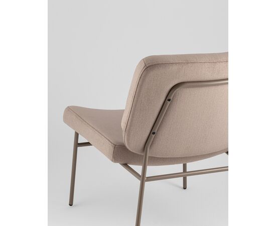 Кресло Эбигейл велюр бежевый, каркас бежево-серый, изображение 7 | Интернет магазин мебели и декора LifeDekor