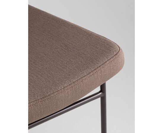 Кресло Эбигейл велюр коричневый, каркас серо-коричневый, изображение 9 | Интернет магазин мебели и декора LifeDekor