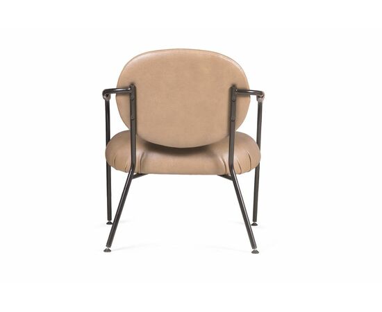 Лаунж кресло EGO, искусственная кожа, бежевый, изображение 6 | Интернет магазин мебели и декора LifeDekor