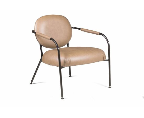 Лаунж кресло EGO, искусственная кожа, бежевый, изображение 3 | Интернет магазин мебели и декора LifeDekor