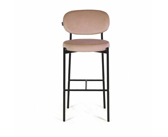 Стул барный Mason, бархат бежевый 5, изображение 3 | Интернет магазин мебели и декора LifeDekor