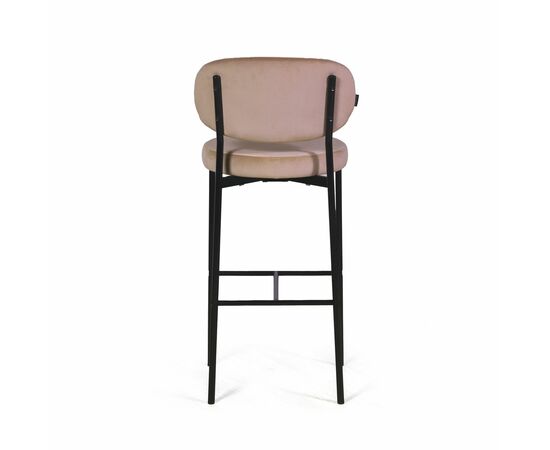 Стул барный Mason, бархат бежевый 5, изображение 6 | Интернет магазин мебели и декора LifeDekor