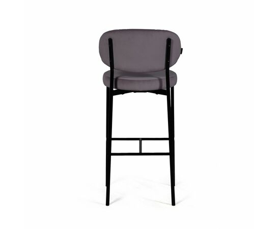 Стул барный Mason, бархат серый 27, изображение 6 | Интернет магазин мебели и декора LifeDekor
