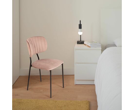 Стул Frost, бархат бежевый 5, изображение 4 | Интернет магазин мебели и декора LifeDekor