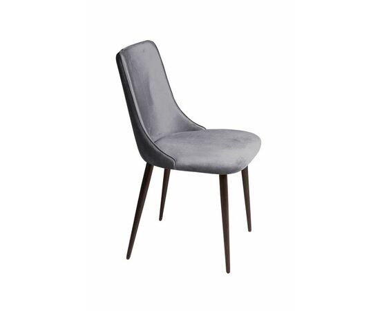 Стул Joe, бархат серый 27 | Интернет магазин мебели и декора LifeDekor