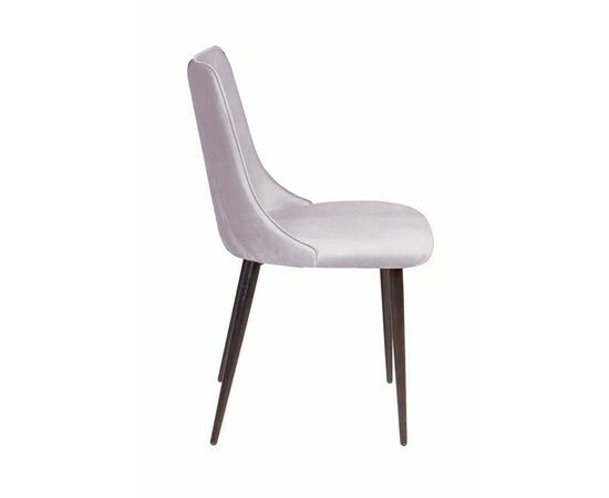 Стул Joe, бархат светло-серый 26, изображение 3 | Интернет магазин мебели и декора LifeDekor