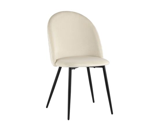 Стул Lilly велюр бежевый 4 шт., изображение 2 | Интернет магазин мебели и декора LifeDekor