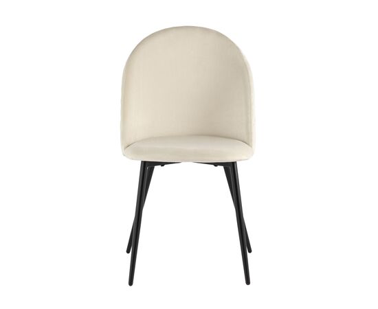 Стул Lilly велюр бежевый 4 шт., изображение 3 | Интернет магазин мебели и декора LifeDekor