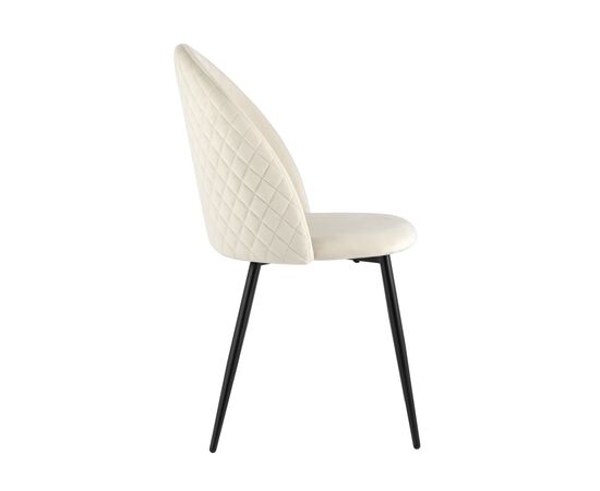 Стул Lilly велюр бежевый 4 шт., изображение 4 | Интернет магазин мебели и декора LifeDekor