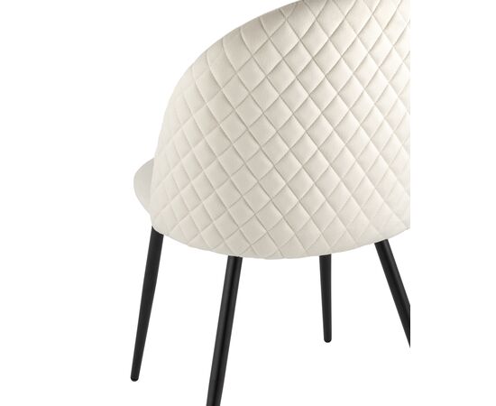 Стул Lilly велюр бежевый 4 шт., изображение 7 | Интернет магазин мебели и декора LifeDekor