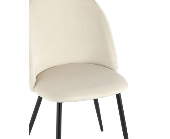 Стул Lilly велюр бежевый 4 шт., изображение 8 | Интернет магазин мебели и декора LifeDekor