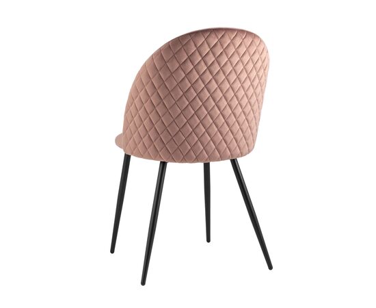 Стул Lilly велюр пыльно-розовый 4 шт., изображение 6 | Интернет магазин мебели и декора LifeDekor