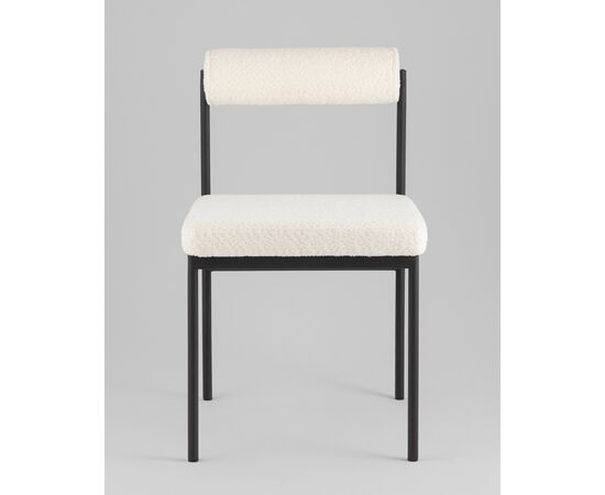 Стул обеденный Балла букле молочный, изображение 3 | Интернет магазин мебели и декора LifeDekor