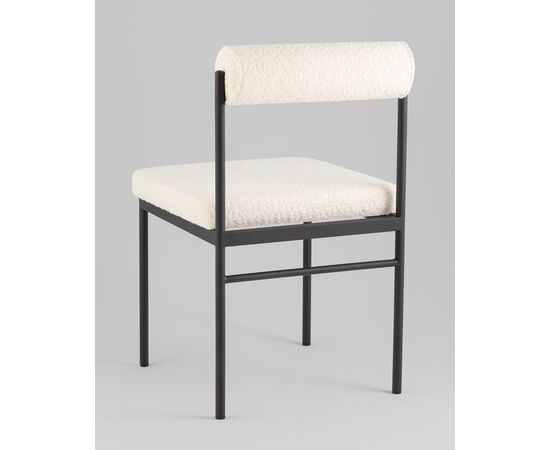 Стул обеденный Балла букле молочный, изображение 6 | Интернет магазин мебели и декора LifeDekor