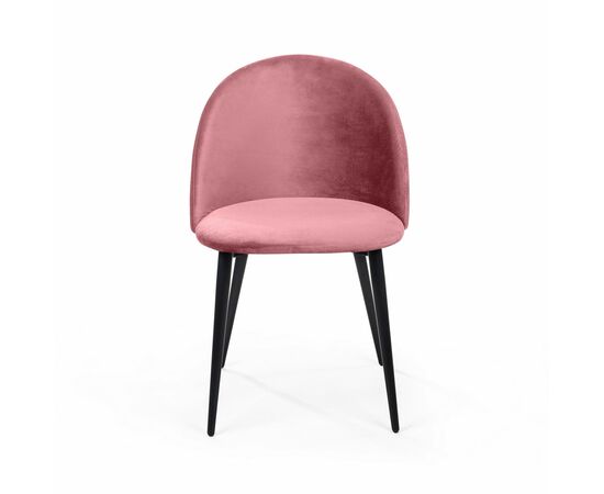 Стул Thomas, бархат пудровый 15, изображение 2 | Интернет магазин мебели и декора LifeDekor