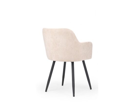 Стул на металлокаркасе Инфини 360 латте (ocean 003) /  черный, изображение 5 | Интернет магазин мебели и декора LifeDekor