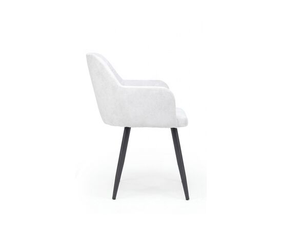 Стул на металлокаркасе Инфини 360 светло-серый (ocean 021) / черный, изображение 4 | Интернет магазин мебели и декора LifeDekor