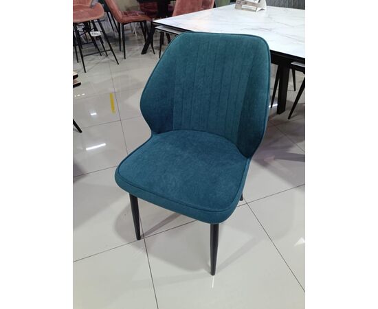 Стул РОССО 360 град. поворот. B22 Серый, велюр / черный каркас, М-City | Интернет магазин мебели и декора LifeDekor