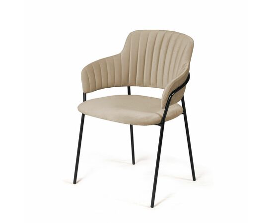 Стул Breeze, бархат бежевый 5 | Интернет магазин мебели и декора LifeDekor