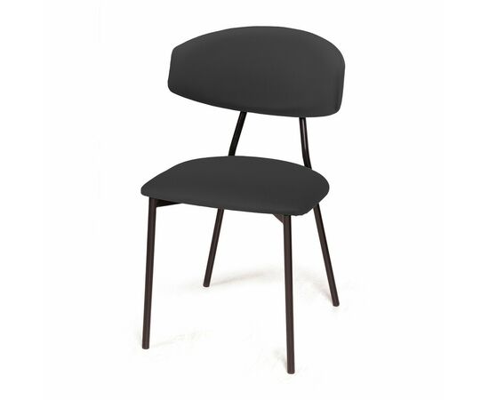 Стул Brad, бархат антрацит 14, изображение 4 | Интернет магазин мебели и декора LifeDekor