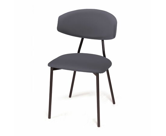 Стул Brad, бархат серый 27, изображение 4 | Интернет магазин мебели и декора LifeDekor