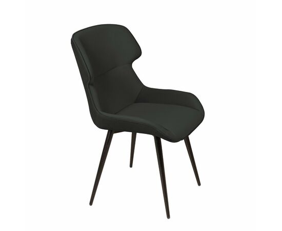 Стул Henry, бархат антрацит 14, изображение 4 | Интернет магазин мебели и декора LifeDekor
