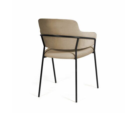 Стул Breeze, бархат бежевый 5, изображение 5 | Интернет магазин мебели и декора LifeDekor