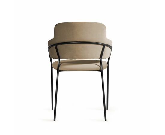 Стул Breeze, бархат бежевый 5, изображение 6 | Интернет магазин мебели и декора LifeDekor