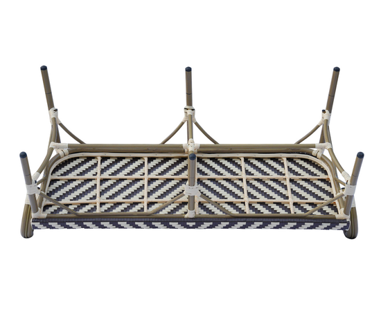 "Кабри" диван двухместный плетенный из искусственного ротанга, цвет бежево-коричневый, изображение 5 | Интернет магазин мебели и декора LifeDekor