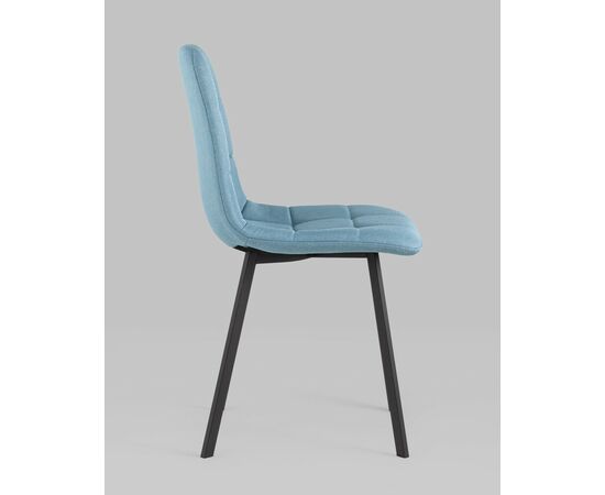 Стул Chilly рогожка голубой, изображение 4 | Интернет магазин мебели и декора LifeDekor