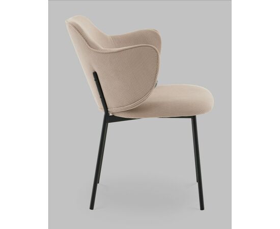 Стул Джиннет NEW велюр бежевый, изображение 4 | Интернет магазин мебели и декора LifeDekor