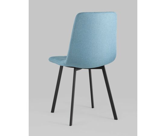 Стул Chilly рогожка голубой, изображение 6 | Интернет магазин мебели и декора LifeDekor