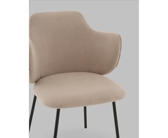 Стул Джиннет NEW велюр бежевый, изображение 8 | Интернет магазин мебели и декора LifeDekor