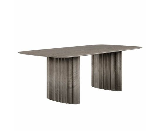 Стол овальный Denver 200, шпон / две опоры | Интернет магазин мебели и декора LifeDekor