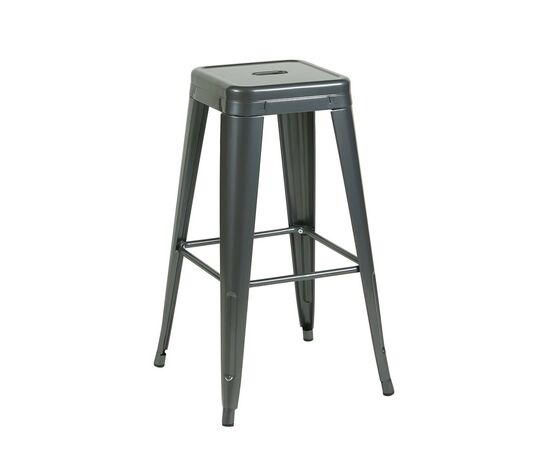 Стул барный TOLIX серебристый матовый KD | Интернет магазин мебели и декора LifeDekor