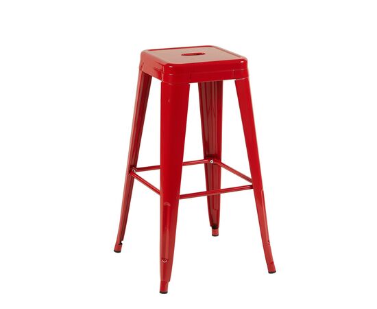 Стул барный TOLIX красный глянцевый KD 4 шт., изображение 2 | Интернет магазин мебели и декора LifeDekor