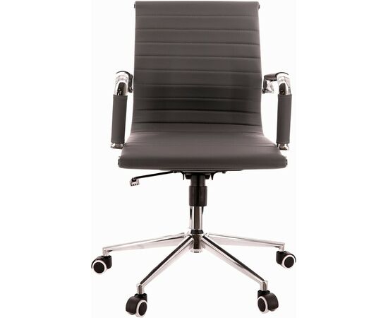 Кресло Everprof Leo T Экокожа Серый, изображение 2 | Интернет магазин мебели и декора LifeDekor