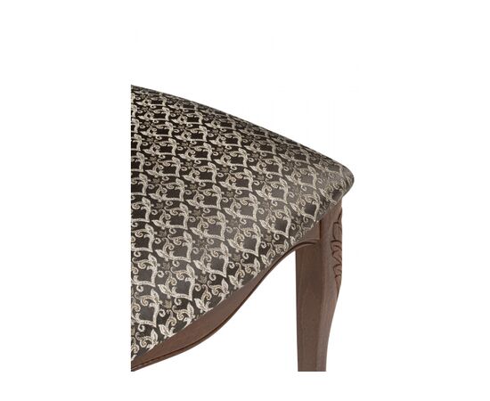 Стул деревянный Эмилин бежевый тк. М14 (Т56) / вишня, изображение 9 | Интернет магазин мебели и декора LifeDekor